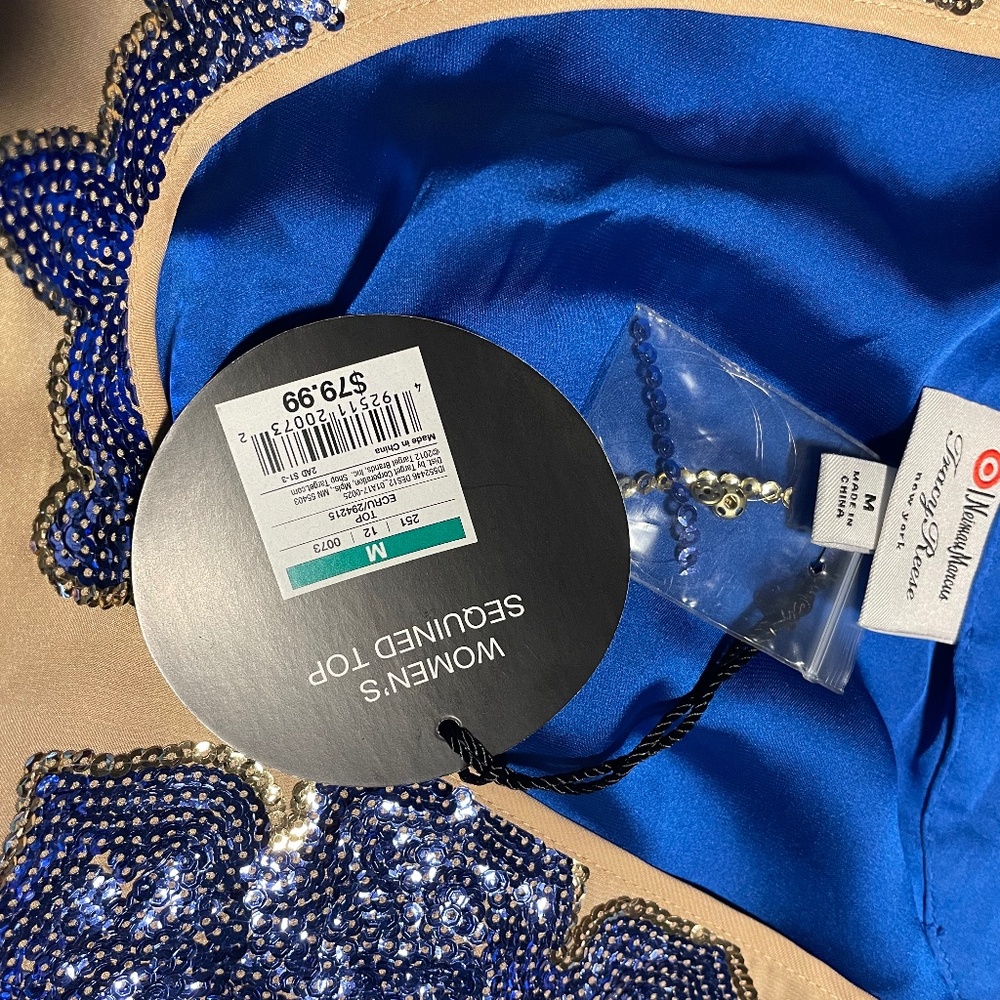Sequin Blue Tracy Reese Top